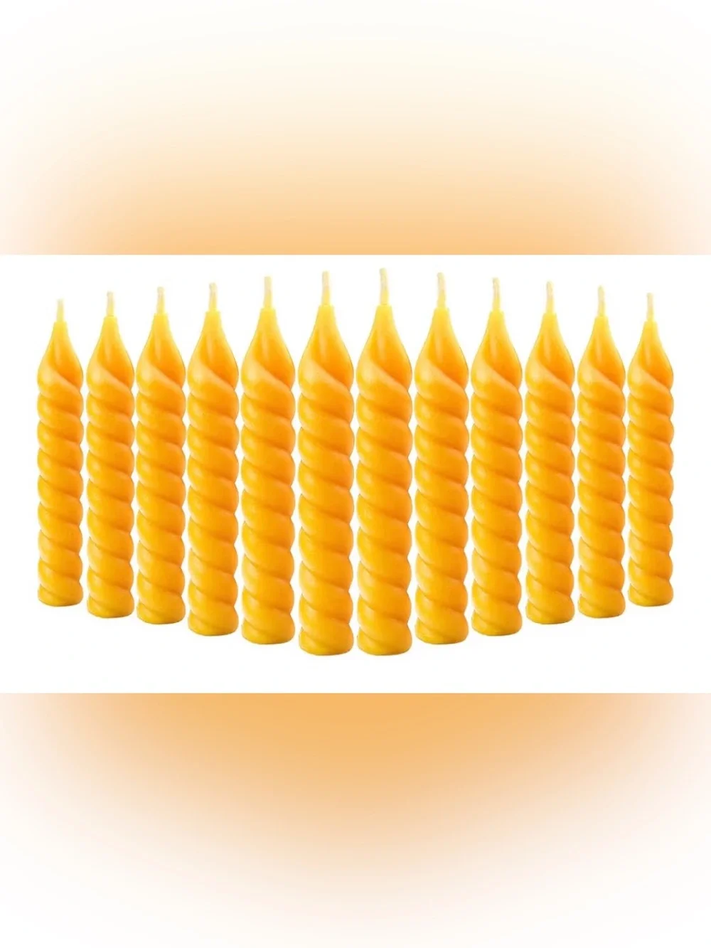Beeswax Taper - Smell Divine - Come in lovely paper